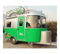 Remorque mobile pour camion de nourriture avec disposition personnalisée et équipement complet | Remorque de concession à vendre | Hot Dog, crème glacée, chariot de café pour un usage professionnel