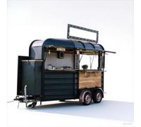 Remorque mobile pour camion de nourriture, remorque alimentaire à vendre avec cuisine complète, équipement de vente personnalisé, chariot à hot dog et chariot à café pour usage professionnel