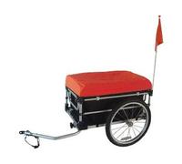 Remorque pliable avec roue de 20 pouces ( Noir )