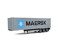 Solido Container Anhänger grau 1:24 Remorque