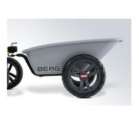 Remorque pour Berg Buzzy avec crochet d'attelage.