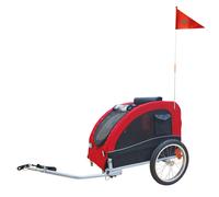Remorque pour vélo Nobby "SENLIMA" M, 63 x 68 x 75/137 cm, jusqu'à 25 kg