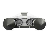 Remorque roues de halage pour pneumatiques roues de mise à l'eau pour annexes pliable acier inoxydable A4