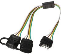 Remorque Splitter Harness Adapter 2-Way 4Pin Y-Split pour caméra de recul-Tailgate-Lichtleisten