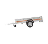 Remorque - TEMA - ECO2312 - Simple essieu 236x125 cm - PTAC 499 kg - Bâche optionnelle