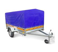 Remorque TEMA simple essieu 236x125 cm ECO 2312 Bâche haute