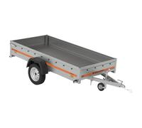 Remorque TEMA simple essieu 264x126 cm ECO 2612 basculante