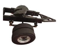 Remorque Transfert Métal À Un Essieu pour Tamiya pour Scania 770S pour Volvo pour ACTROS 3363 pour Man 1/14 RC Pièces Rechange Voiture Rc Mise Niveau Composant
