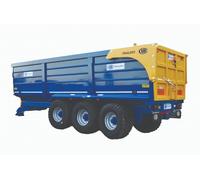 Remorque Triasse Halfpipe Pour Ensilage Kane Trailer 1:32 Modèle BRITAINS