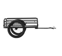 Remorque Vélo Cargo VEVOR 125kg - Acier Carbone Pliable 2 Roues Universelle pour Transport de Matériel