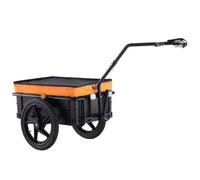 VEVOR Remorque de vélo, capacité de charge de 40 kg, chariot de vélo, rangement compact pliable avec attelage universel, housse étanche, roues de 406 mm, convient aux roues de vélo de 640 mm à 711 mm