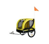 Remorque Vélo Chien - Jaune