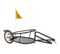 M-wave Stalwart Single 40 Bike Trailer Noir Max 27 kg Garçon Black