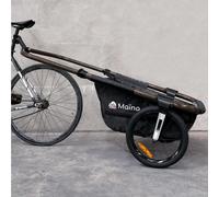 Remorque vélo pliable ultra-légère Maïna Globe For You - 16 pouces
