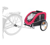 Remorque vélo pour chien de moins de 22 kg - Trixie ( Noir / Rouge )