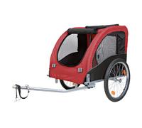 Remorque vélo pour chien de moins de 30 kg - Trixie ( Rouge )