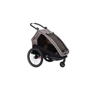 Remorque Vélo pour Enfants 20 Minuscules Modèle Gris/Beige / Anthracite