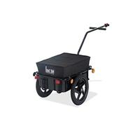 HomCom Remorque pour vélo 144 x 59 x 80 cm Noir