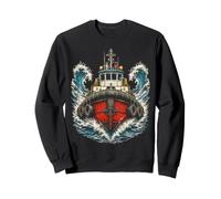 Remorqueur Artistic Illustration Sweatshirt
