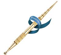 REMOS Bâton d'acupressure et méridien - laiton - 13 cm-Ø boule 2.5/6.0 mm