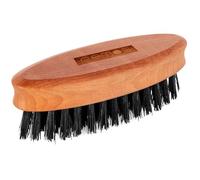 REMOS Brosse à barbe en bois de poirier local avec poils de sanglier
