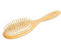 REMOS Brosse à cheveux pneumatique large avec pointes en bois de hêtre -plein poils