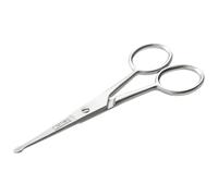 REMOS Ciseaux pour poils de nez à pointe ronde en acier inoxydable - 11.5 cm