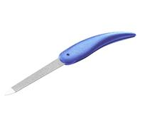 REMOS Lime à Ongles de poche - lime à ongles en saphir - 7.5cm/13.5cm - en bleu