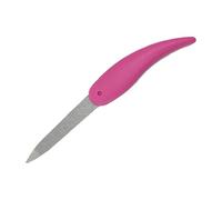 REMOS Lime à Ongles de poche - lime à ongles en saphir - 7.5cm/13.5cm (rose)
