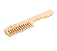 REMOS Peigne en bois avec manche en bois de hêtre local 22 cm avec grosse denture