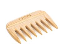 Remos - Peigne en bois de hêtre - avec rainure - 9 cm