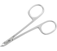 REMOS Pince à cuticules en forme de ciseaux tranchant 4 mm - acier inoxydable - 10 cm