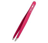 REMOS Pince à épiler en acier inox élimine les poils les plus fins rose fuchsia