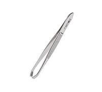 REMOS Pince à épiler en acier inoxydable avec pointe inclinée & coudée - 8 cm
