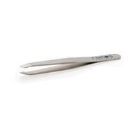REMOS Pince à sourcils Mini faite à la main en acier inoxydable satiné