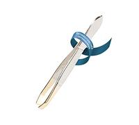 REMOS Pincette avec pointe coudée, droite & dorée 8 cm