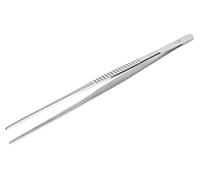 REMOS Pincette universelle pour cuisine, gril, aquarium 25 cm, pointe droite, inox