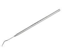 REMOS Sonde en acier inoxydable avec pointe en acier à ressort 15 cm inclinée-courbée