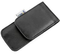 REMOS Trousse manucure Vide en Cuir véritable pour équiper 3 Instruments - Noir