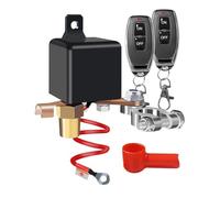 Remote Battery Disconnect Switch 12v, 250A, Prevent Battery Drain, Disconnect Negative Car Switch Anti-Theft for Car