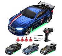Remote Control Car, RC Electric Racing, 3.11x1.38x1.02 inches 1:64 Drift Auto, Realistic High-Speed Vehicle, Ergonomic Sturdy Design for Children Teens Birthday Indoor Christmas Outdoor Fun