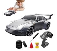 Remote Control Drift Racing Car - 4WD High Performance RC Vehicle for Track Fun | 2.4GHz Electric Powered Speed Car with Rechargeable Battery, Smooth Slide Handling Toy Four Wheel Drive Traction