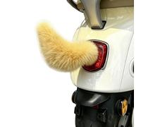 Remote Control Plush Animal Tail | Velvet 30x10cm Adjustable Wobble Tail Automotive Exterior Decorative Accessory USB Rechargeable Kit 160g | Motorcycle Car Truck SUV Cycling Commuting Cosplay Outdoor