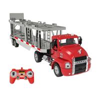 Remote-controlled Truck 1:26 Double Eagle (red) (car Transporter) E58