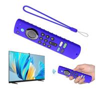 Remote Cover - Remote Protective Cover 2.2x4.8 Inches | Shockproof 4K Anti-Fall RC Solid Color SiliconeCover with Protective Grip for Smart TV Stick Silicone Case Anti-Fall