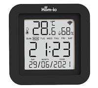 Remote Display Smart IR avec WiFi, Répéteur Universel Télécommandes TV, Contrôle des appareils intelligents, Détecteur de température et d'humidité, Couleur Noir