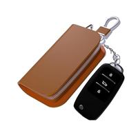 Remote Entry Key Fob | Leather Smart Key Case | Key Fob Holder with Zipper | Luxury Car Key Case | Smart Key Fob Case | Convenient and Practical for Keeping It Securely Attached to Your Bag or Belt