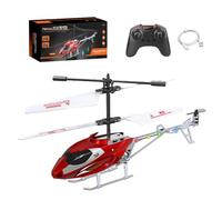 Remote Helicopter For Kids. Single Key Take Off Landing, USB Charging