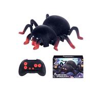Remote Spider Toys, Realistic Electronic Crawling Insected, Moving Leg Action, Wireless Controller Fun Scare Prank Toy for Boys, Girls Ages 6+ for Indoor, Backyard, Holiday, Party, and Birthday Use
