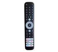 REMOtech Télécommande de remplacement pour TCL Google/Android TV (RC802 Series) - IR sans fonction vocale - Accès rapide à Netflix/Prime Video/YouTube/TCL Channel